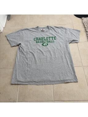 Charlotte 49ers Basketball Nike Team Center Swoosh T Shirt XL